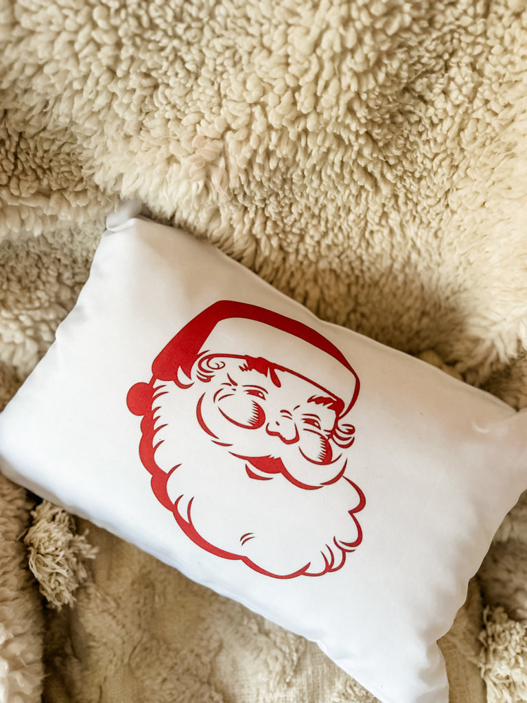THE 'VINTAGE SANTA' XMAS PILLOW