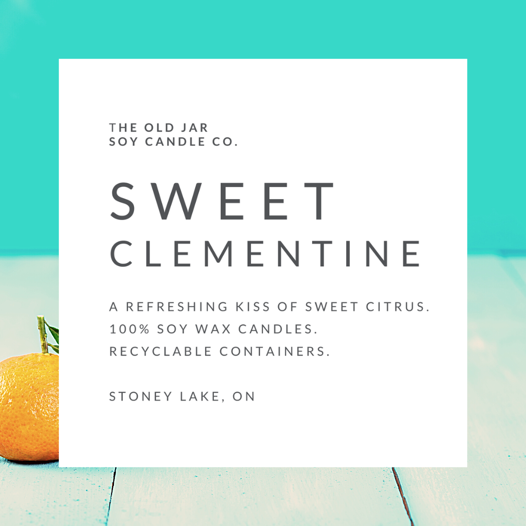 Sweet Clementine Soy Candle