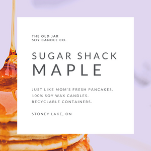 Sugar Shack Maple Soy Candle