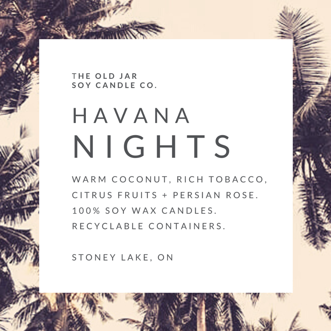 Havana Nights Soy Candle